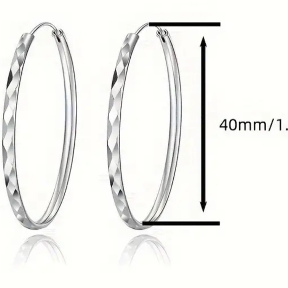 Hoop Earrings - Picture 6 of 6